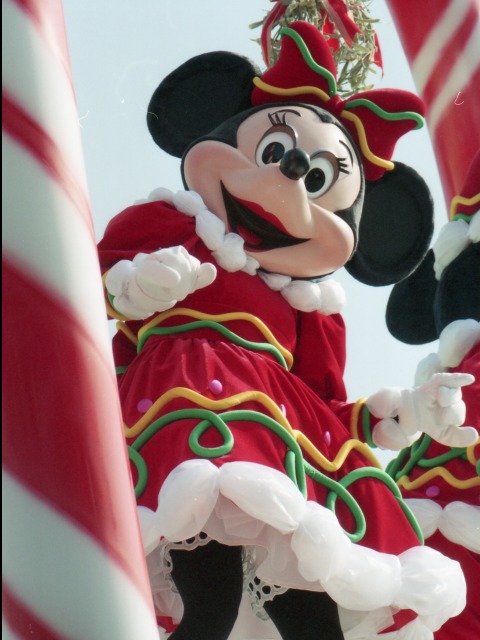 ミニーマウス（ミッキーのクリスマス・オン・パレード）