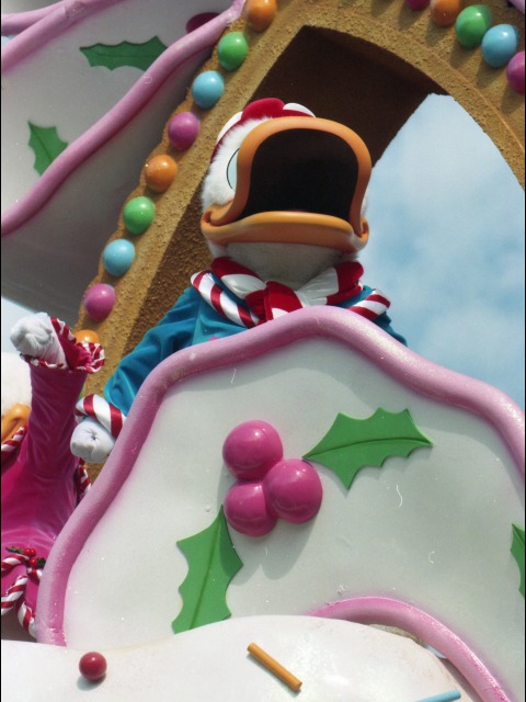 ドナルドダック（ミッキーのクリスマス・オン・パレード）