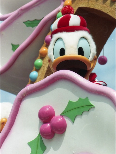 ドナルドダック（ミッキーのクリスマス・オン・パレード）