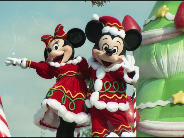 ミニーとミッキー（ミッキーのクリスマス・オン・パレード）