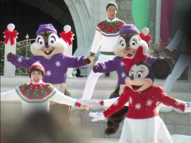 チップ、デール、ミニー（ミッキーのクリスマスプレゼント）