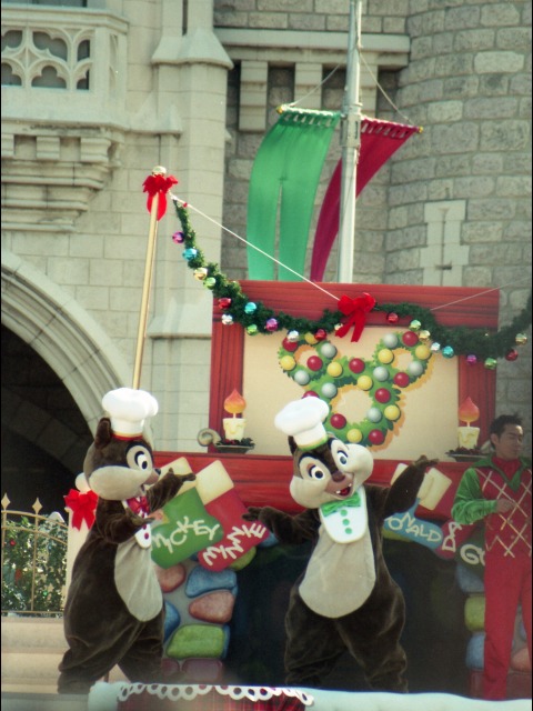チップとデール（ミッキーのクリスマスプレゼント）
