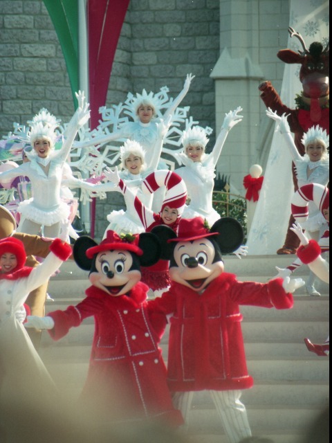 ミニーとミッキー（ミッキーのクリスマスプレゼント）