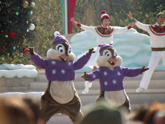 チップとデール（ミッキーのクリスマスプレゼント）