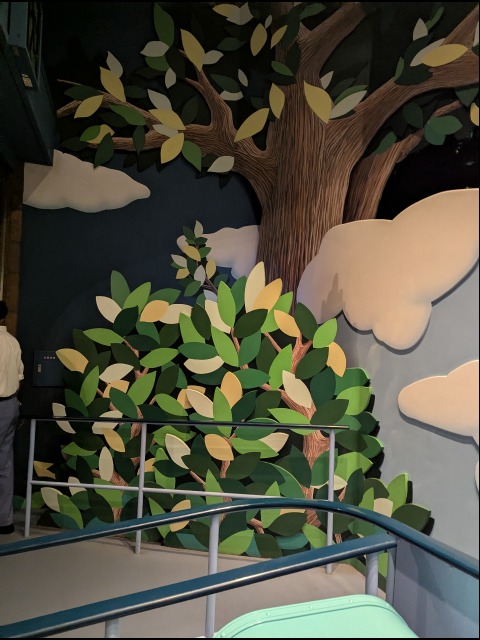 草むら（ピーターパン空の旅）