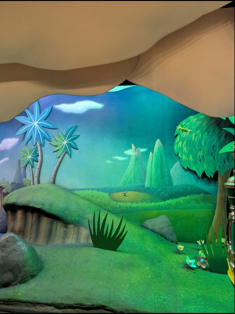 乗り場（ピーターパン空の旅）