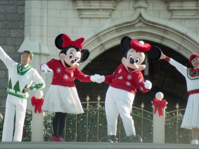 ミニーとミッキー（ミッキーのクリスマスプレゼント）