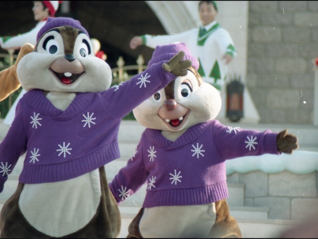 チップとデール（ミッキーのクリスマスプレゼント）