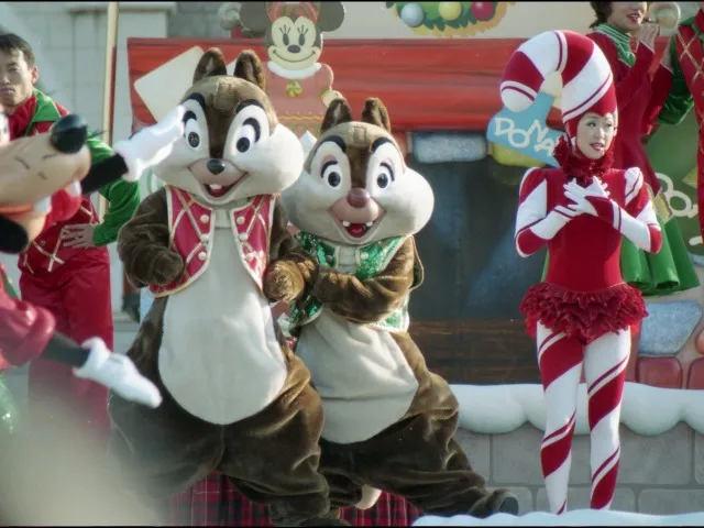 チップとデール（ミッキーのクリスマスプレゼント）