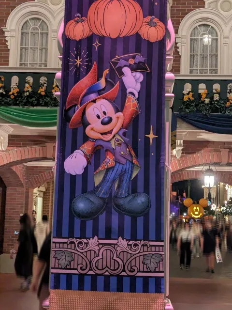 ミッキーの旗(ディズニー・ハロウィーン 2025)
