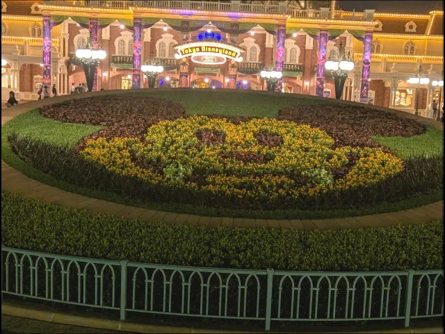 ミッキー花壇（ディズニー・ハロウィーン 2025）