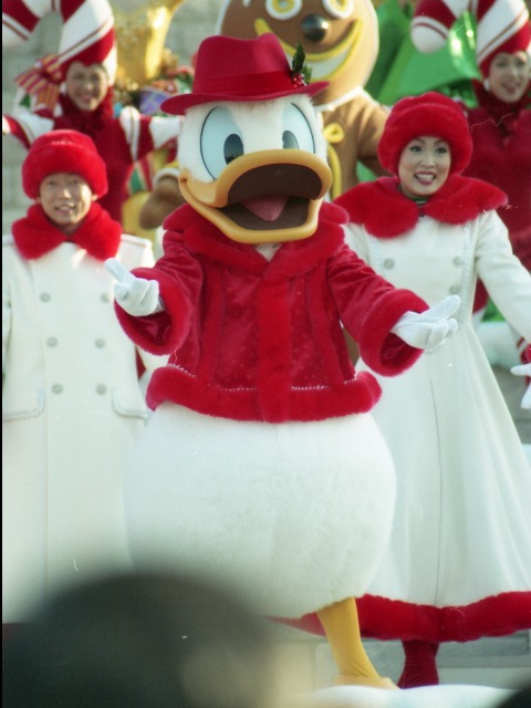 ドナルドダック（ミッキーのクリスマスプレゼント）
