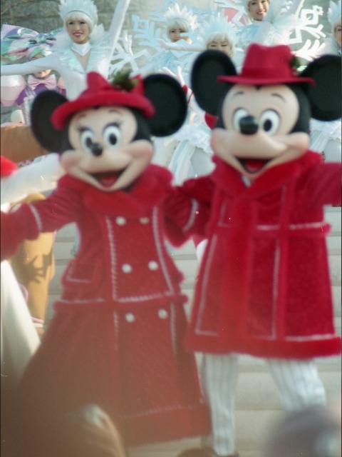 ミニーとミッキー（ミッキーのクリスマスプレゼント）