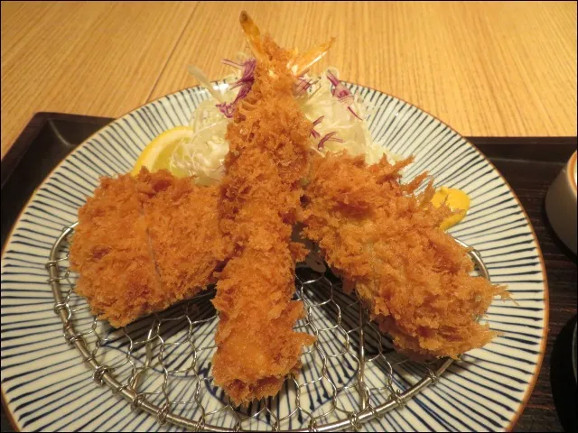 紅葉 かつ盛り合わせ(とんかつ 和幸)