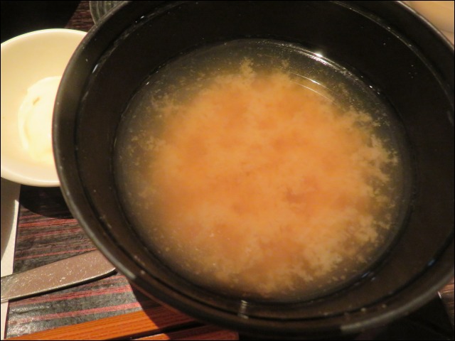 みそ汁（とんかつ 和幸）