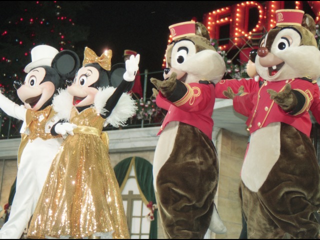 ミッキー、ミニー、チップ、デール（クリスマス・ホリデー・イン・ニューヨーク）
