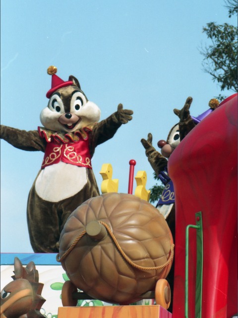 チップとデール（ミッキーのクリスマス・オン・パレード）