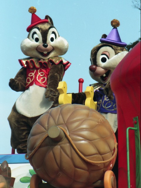 チップとデール（ミッキーのクリスマス・オン・パレード）