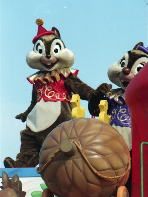 チップとデール（ミッキーのクリスマス・オン・パレード）