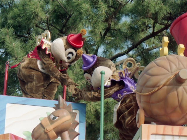 チップとデール（ミッキーのクリスマス・オン・パレード）