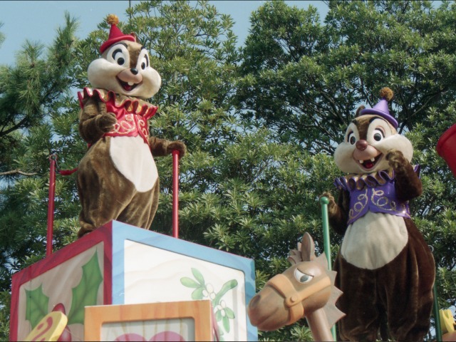 チップとデール（ミッキーのクリスマス・オン・パレード）