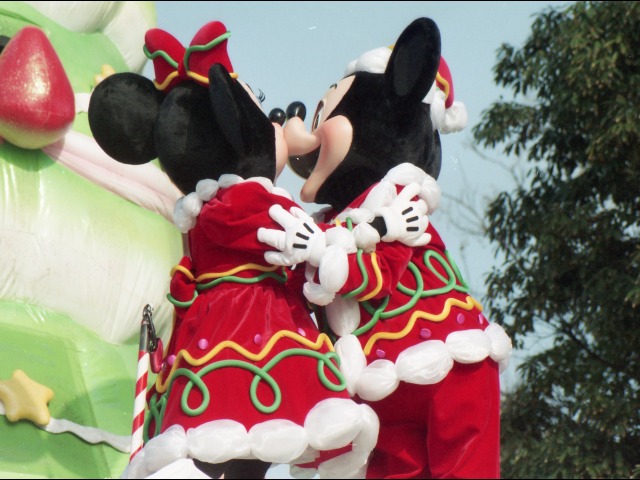 ミニーとミッキー（ミッキーのクリスマス・オン・パレード）