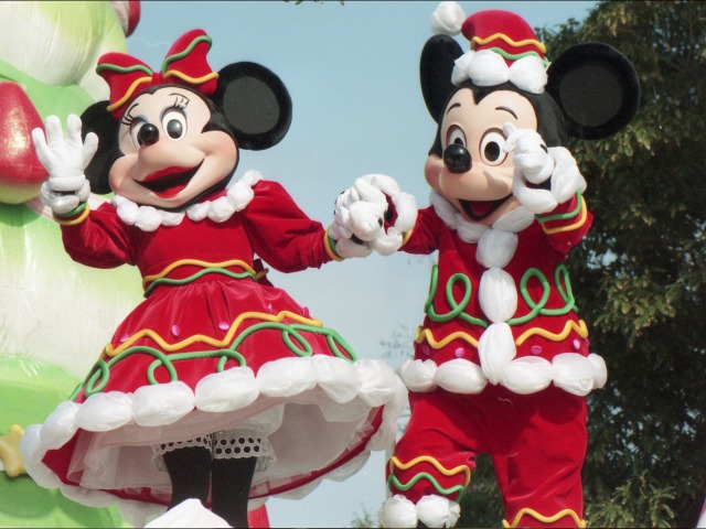 ミニーとミッキー（ミッキーのクリスマス・オン・パレード）