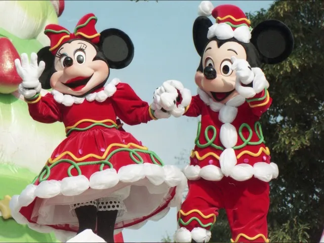 ミニーとミッキー（ミッキーのクリスマス・オン・パレード）
