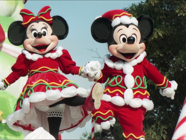 ミニーとミッキー（ミッキーのクリスマス・オン・パレード）
