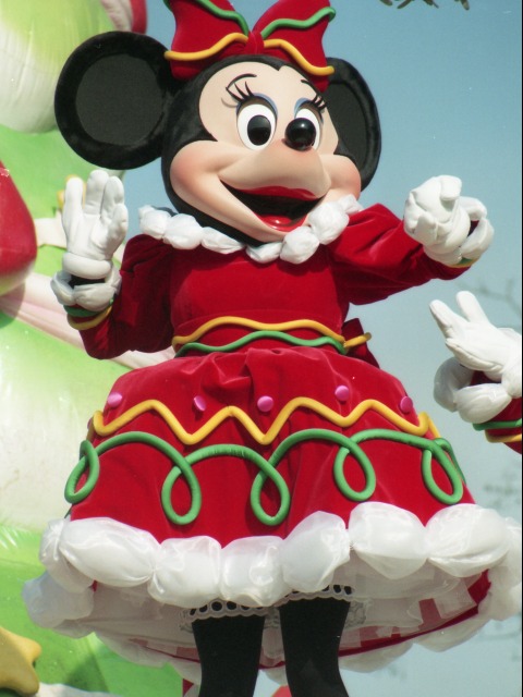 ミニーマウス（ミッキーのクリスマス・オン・パレード）
