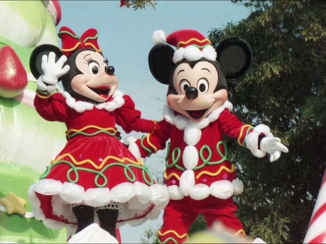 ミニーとミッキー（ミッキーのクリスマス・オン・パレード）