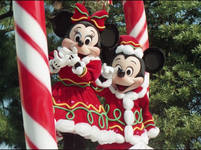 ミニーとミッキー（ミッキーのクリスマス・オン・パレード）