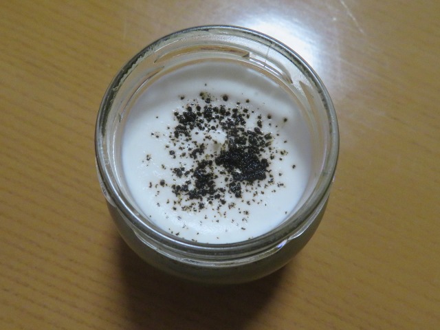 天空のほうじ茶 上面（クラフトプリン製作所 vúke）