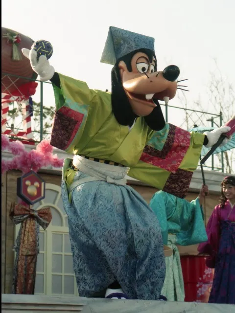 グーフィー（ニューヨーク“お正月”グリーティング）