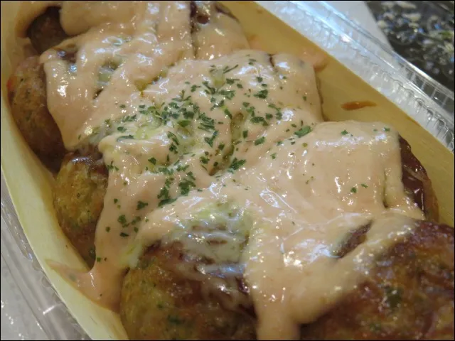 チーズ明太子 アップ（築地銀だこ）