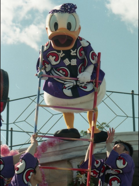 ドナルドダック（ニューヨーク“お正月”グリーティング）