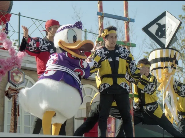 ドナルドダック（ニューヨーク“お正月”グリーティング）