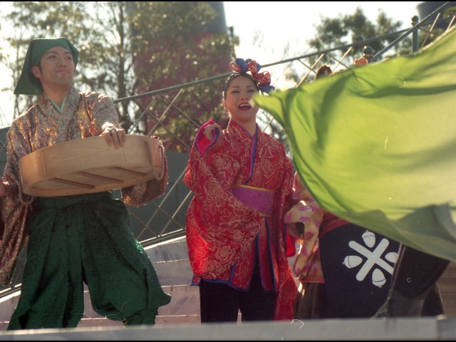 お正月ダンサー（ニューヨーク“お正月”グリーティング）