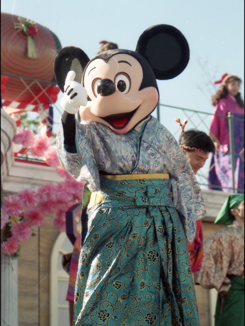 ミッキーマウス（ニューヨーク“お正月”グリーティング）