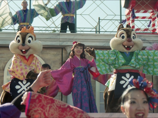 チップとデール（ニューヨーク“お正月”グリーティング）