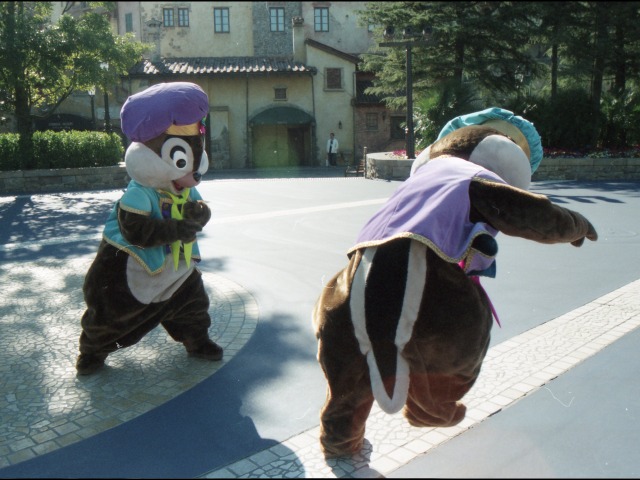 チップとデール（エントランス）