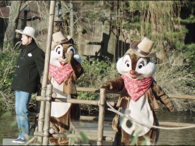 いかだのチップとデール（ウエスタンランド）