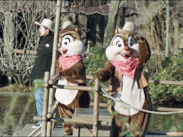 いかだのチップとデール（ウエスタンランド）