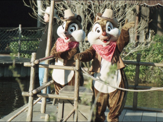 いかだのチップとデール（ウエスタンランド）