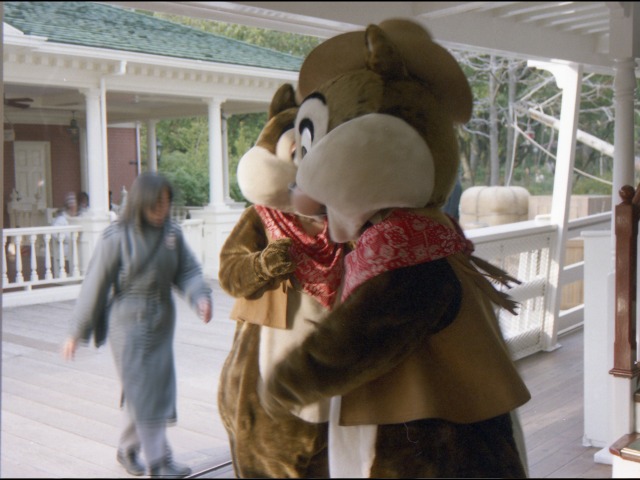 デールとチップ（蒸気船マークトウェイン号）