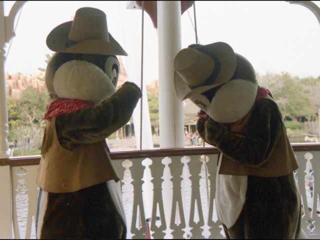 チップとデール（蒸気船マークトウェイン号）