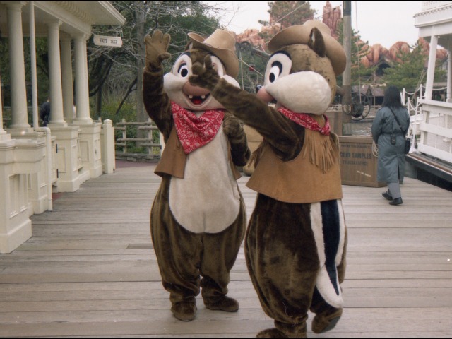 チップとデール（蒸気船マークトウェイン号）