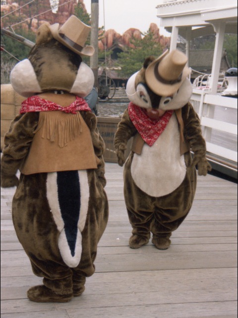 チップとデール（蒸気船マークトウェイン号）