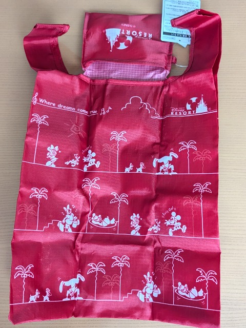 ショッピングバッグ 広げ図