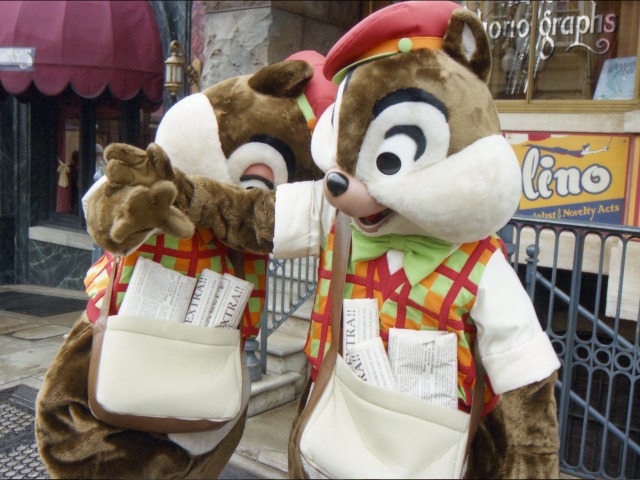 デールとチップ（アメリカンウォーターフロント）